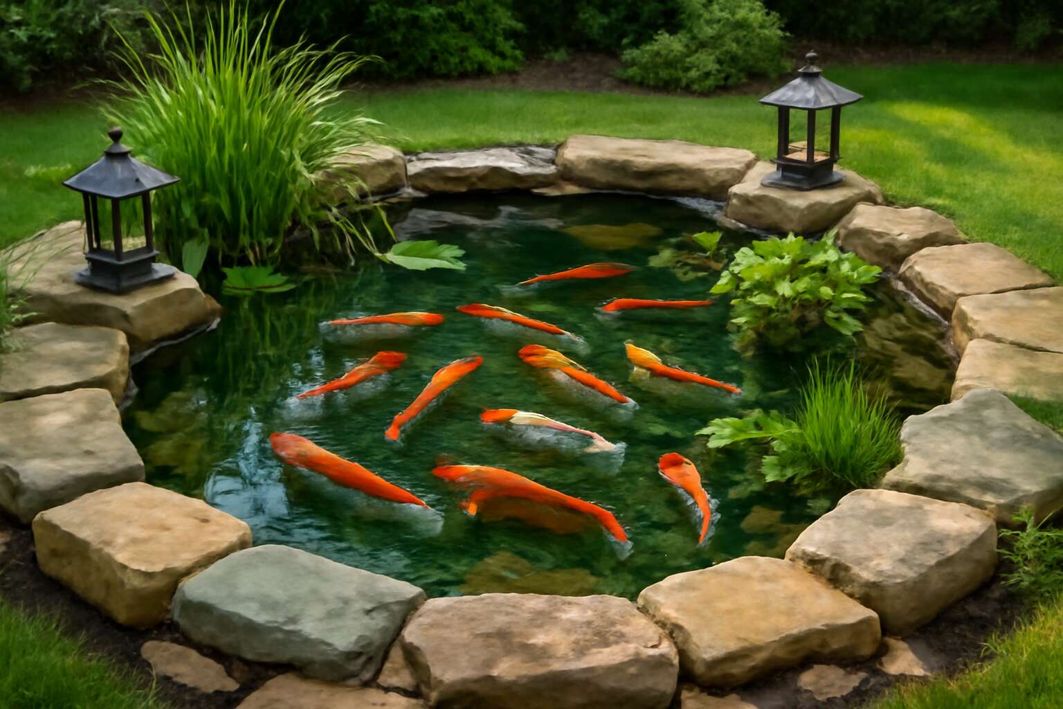 Create Stunning Aquascapes with Easy DIY Koi Pond DIY Tips and Tricks ...