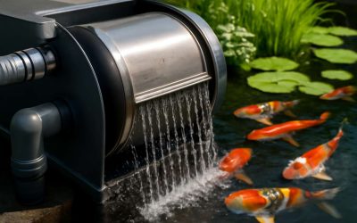 Efficient Cleaning with the Koi Pond Drum Filter: A Must-Have for Healthy Fish Habitats
