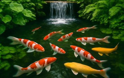Creating a Stunning Koi Pond and Waterfall: Tips for a Serene Garden Retreat