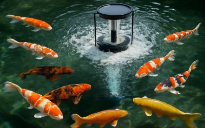Choosing the Perfect Koi Pond Aerator for a Healthy, Vibrant Water Garden