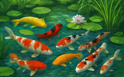 Transform Your Backyard Oasis with a Stunning Koi Pond with Plants for Ultimate Serenity