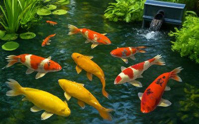 Top Tips to Keep Koi Pond Water Clear and Sparkling All Year Round