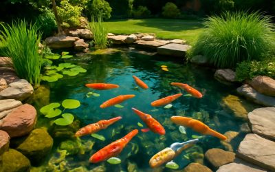 Transform Your Garden into Serenity with a Stunning Koi Pond Backyard Retreat