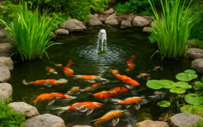 Mastering pond maintenance with fish: simple tips for a healthy, vibrant water garden.