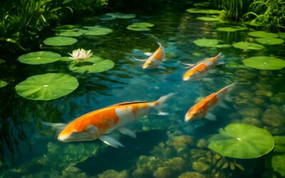 Crystal Clear Koi Pond: how to clear koi pond water and boost pond health