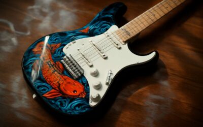 where is koi fish guitar: a quirky quest to locate the legendary seaside instrument.