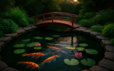 Turn Your Yard into a Stunning backyard koi pond: An Oasis of Color