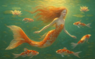 Dive into koi fish mermaid: a shimmering legend beneath the waves