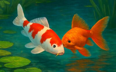 koi fish versus goldfish: which is the smarter choice for your pond?